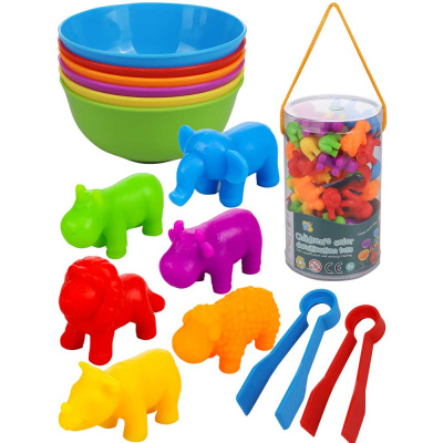 Сортер Учим цвета Животные Рыжий Кот И-9397 1